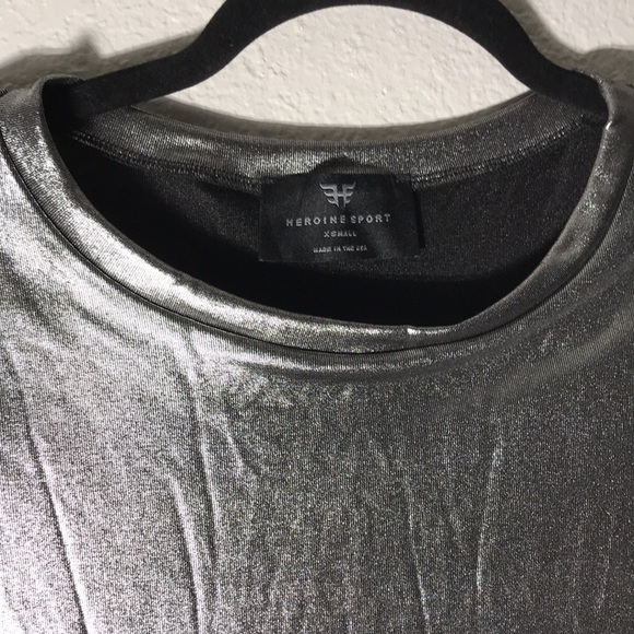 NWT Heroine Sport Mercury Tee Chrome - Picture 6 of 7